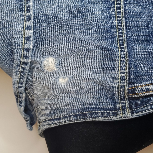 American eagle jean vest size small - Picture 9 of 14